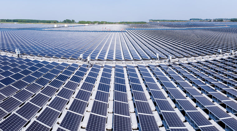 Proyecto líder de flotación de agua de 100 MW de JINKO SOLAR Shandong, Jining 