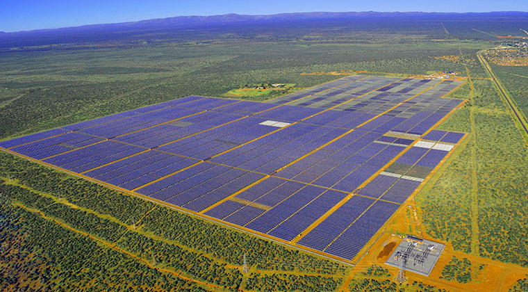 JINKO SOLAR Cape Town ground power station project in South Africa 81MW