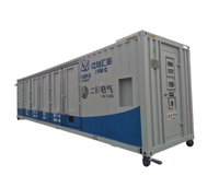 Contenedor de almacenamiento de energía de alta presión refrigerado por aire de 14 metros