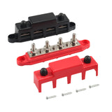 50 pares M10 M8 rojo y negro, 12 V, 300 A, barra colectora de alta corriente