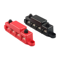50 pares M10 M8 rojo y negro, 12 V, 300 A, barra colectora de alta corriente