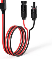 Cable adaptador Cenergy Solar UL1015 10AWG MC4 a Anderson, 100 unidades 