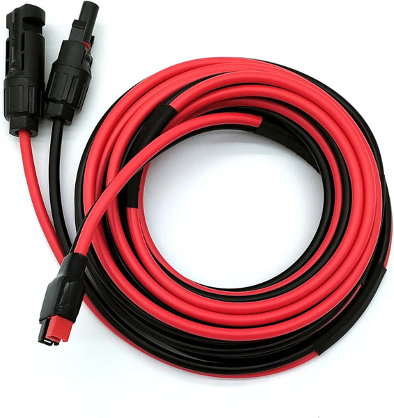 Cable adaptador Cenergy Solar UL1015 10AWG MC4 a Anderson, 100 unidades 