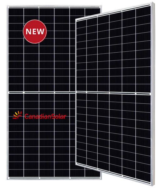 5MW Canadian Solar HiKu7 580W-670Wp High Power Dual Cell PERC Module