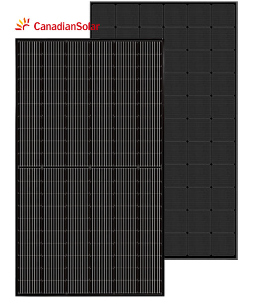 2MW Canadian All black 320-370Wp Black Backsheet & Frame (Mono)