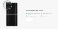 MÓDULO SOLAR DE LA SERIE TIGER DE JINKO DE 50 MW